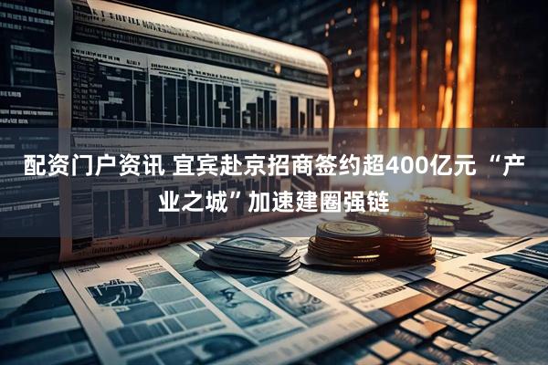 配资门户资讯 宜宾赴京招商签约超400亿元 “产业之城”加速建圈强链